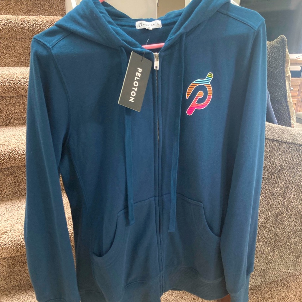 Peloton zip hoodie